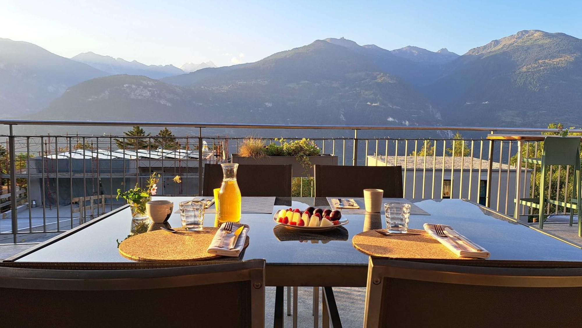 Chalet Diognysos B&B, Boutique Hotel & Wellness Κρανς Μοντάνα Εξωτερικό φωτογραφία