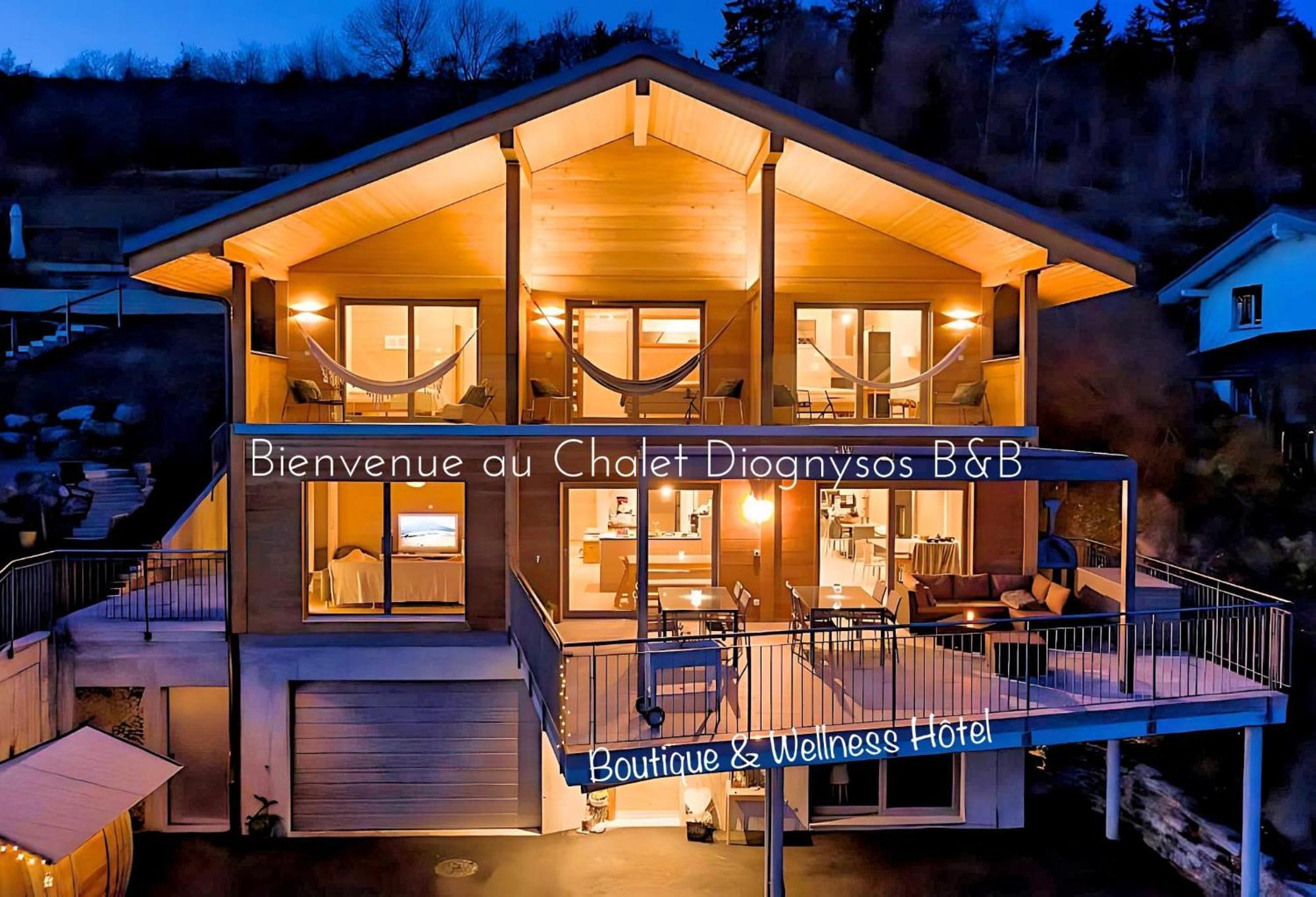 Chalet Diognysos B&B, Boutique Hotel & Wellness Κρανς Μοντάνα Εξωτερικό φωτογραφία